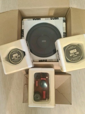 HECO High-End GERMANY SPEAKER SET Tieftöner Mitteltöner Hochtöner HiFi NEU Boxen