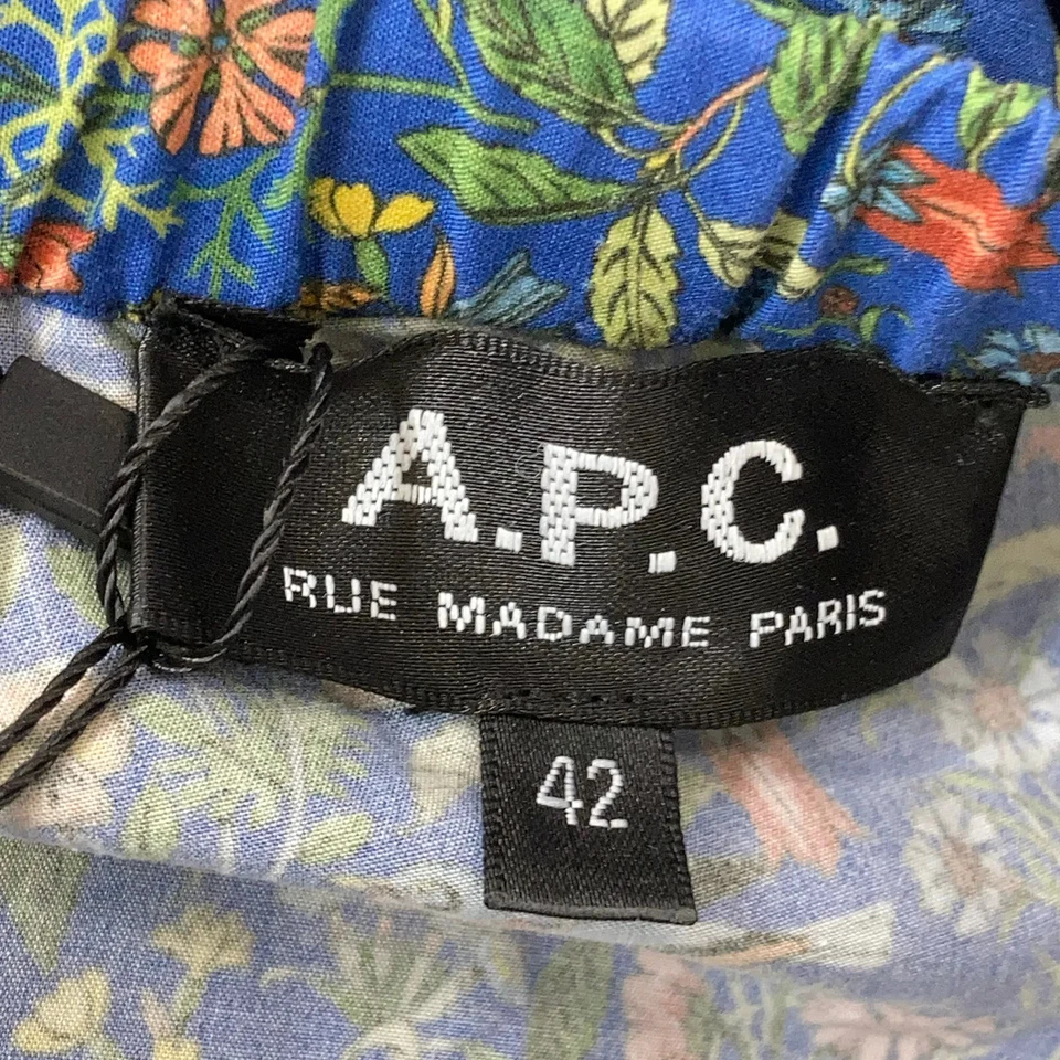 A.P.C, Maxirock, Größe: 42, Blau/Mehrfarbig, Baumwolle, Damen #nBz - Bild 3 von 4