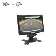 Monitor Video LCD 7 Pollici Auto Casa Attivazione Retromarcia Automatica 7001B