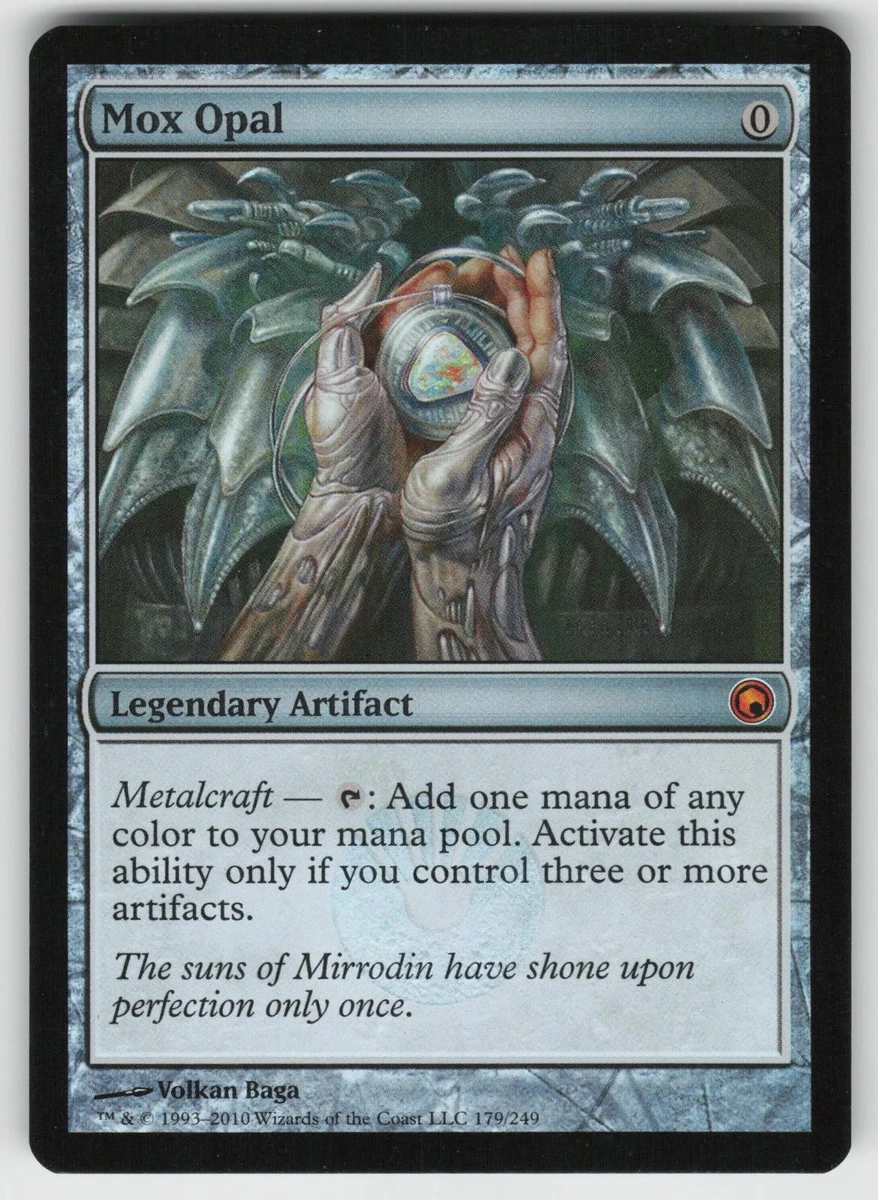 Mox Opal Magic: The Gathering Individual Trading Card Games for
