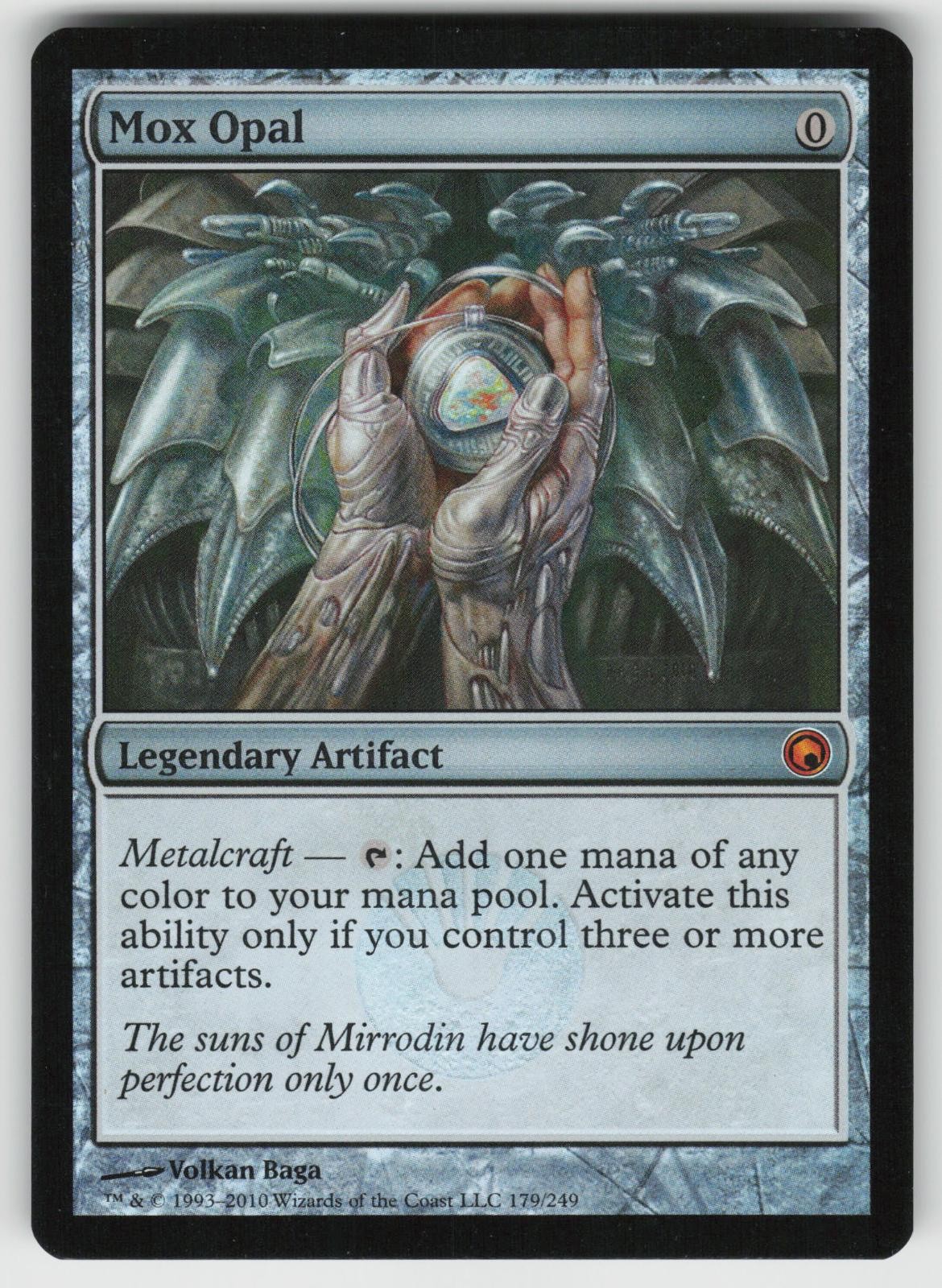 Mox Opal 179 Scars of Mirrodin Foil Mythic MAGIC: THE GATHERING