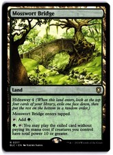 Mosswort Bridge NM BLC Commander: Bloomburrow MTG