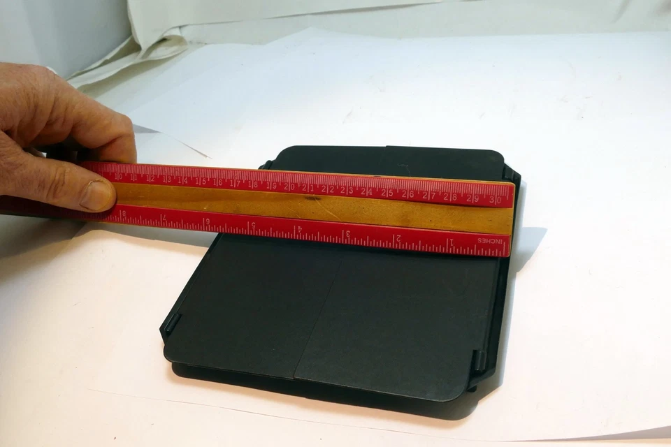 Barn Doors for Lens Board medium format 6X6" Swiss made Sinar - Image 3 of 4