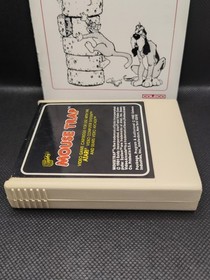 MOUSE TRAP ATARI 2600 COLECO COLECOVISION GAME CARTRIDGE & MANUAL VGC