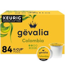 Gevalia Colombia K-Cup Coffee Pods 84ct Keto Low Carb Compatible