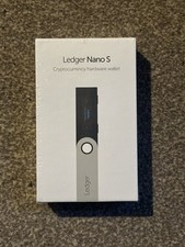 Ledger Nano S Cryptocurrency Hardware Wallet new
