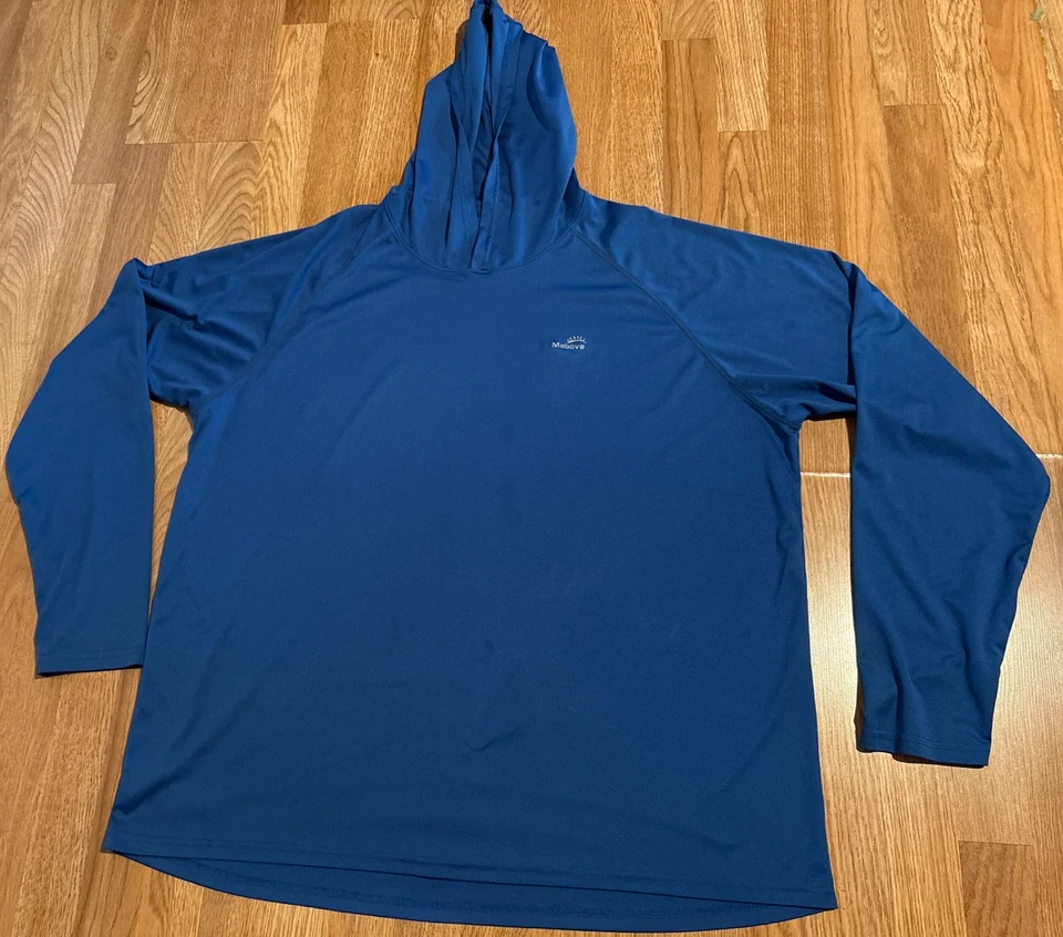 Mabove UPF 50+ Sun Protective Hoodie Sz 4-XL Thumbholes Long Sleeve Men/Women - Image 2 of 4