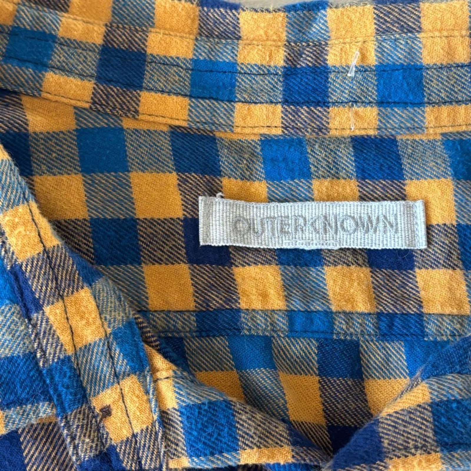 Outerknown Transitional Flannel Button-Down Shirt… - image 4