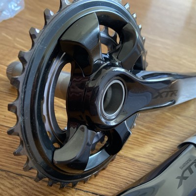 Shimano XTR FC-M9000 Crankset 2x11spd 34-24t 175mm NEW | eBay