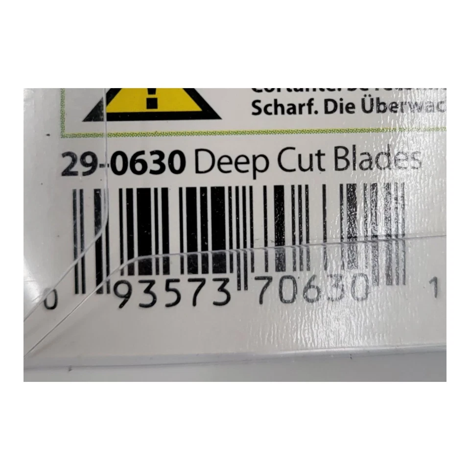 Cuchillas de corte profundo Cricut Provo Craft 2ct 29-0630 NOS 2008 Foto 3 de 3