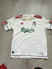Liverpool FC 2009-10 Adidas Away Shirt Carlsberg 9-10 Years