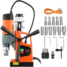 Magnetic Drill 1450W 12500/12800N Portable Mag Drill Press 850/800RPM