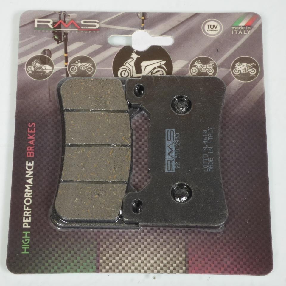 Plaquette de frein RMS fini les bruits au freinage avant sur Honda CB 1100 SC78B