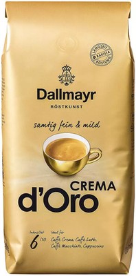 Dallmayr Crema D'oro Kaffeebohnen -2 x  1kg*MHD 2027*