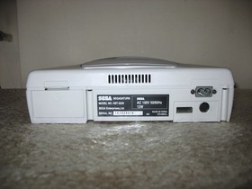 BOXED SEGA SATURN WHITE CONSOLE JAP IMPORT!