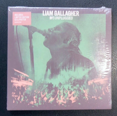 Liam Gallagher MTV Unplugged Live At Hull City Hall Limited CD & Poster *SEALED*