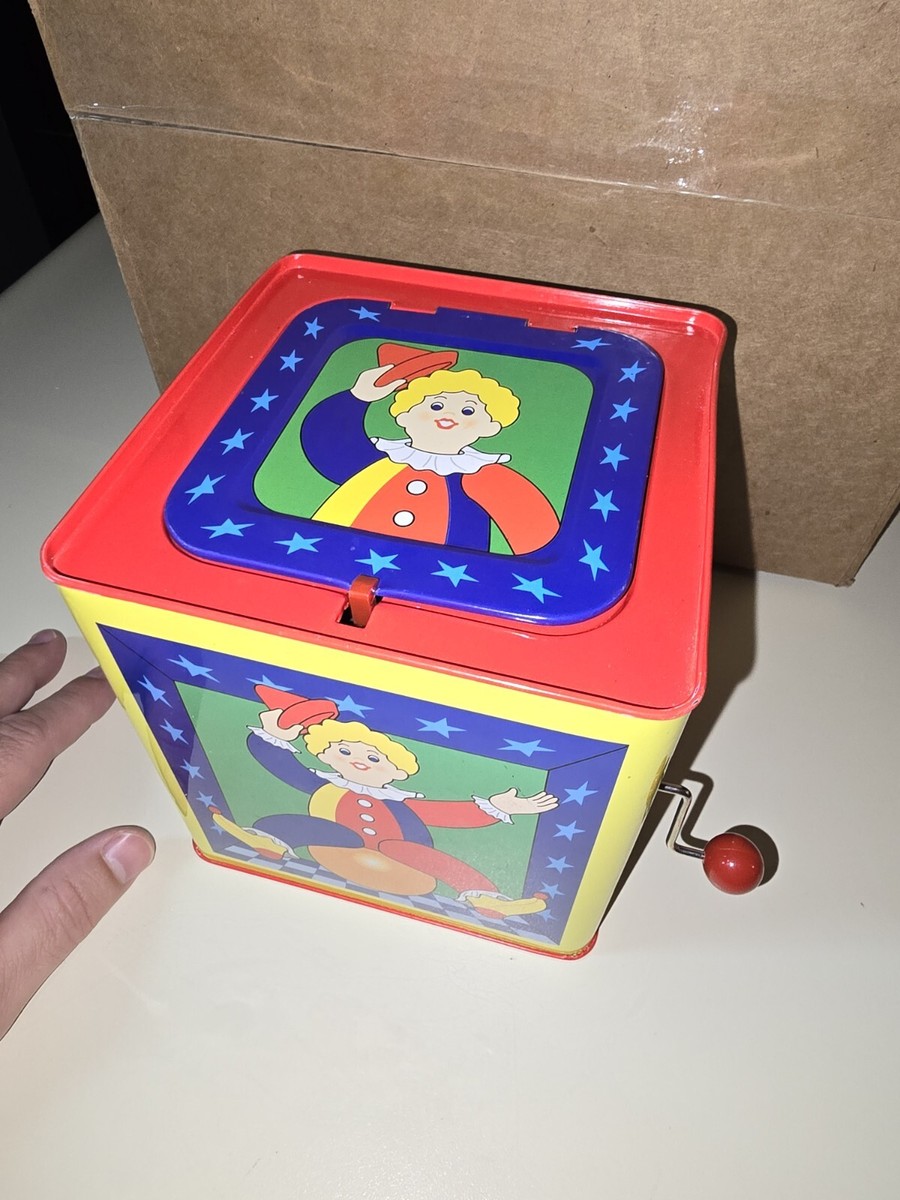 （レアサンプル品）JACK IN THE BOX Vintage Jack in The Box 1976 Mattel Jack in the Music Box