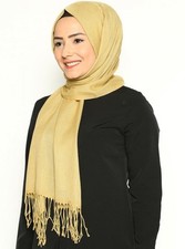 Hijab-Islamic-Solid-Pashmina-Hijab-Scarf-Head-Cover size 70cmx200cm