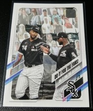 2021 Topps Series One ROBERT & JIMENEZ Do It For The Fans & Cutouts #14 Chicago