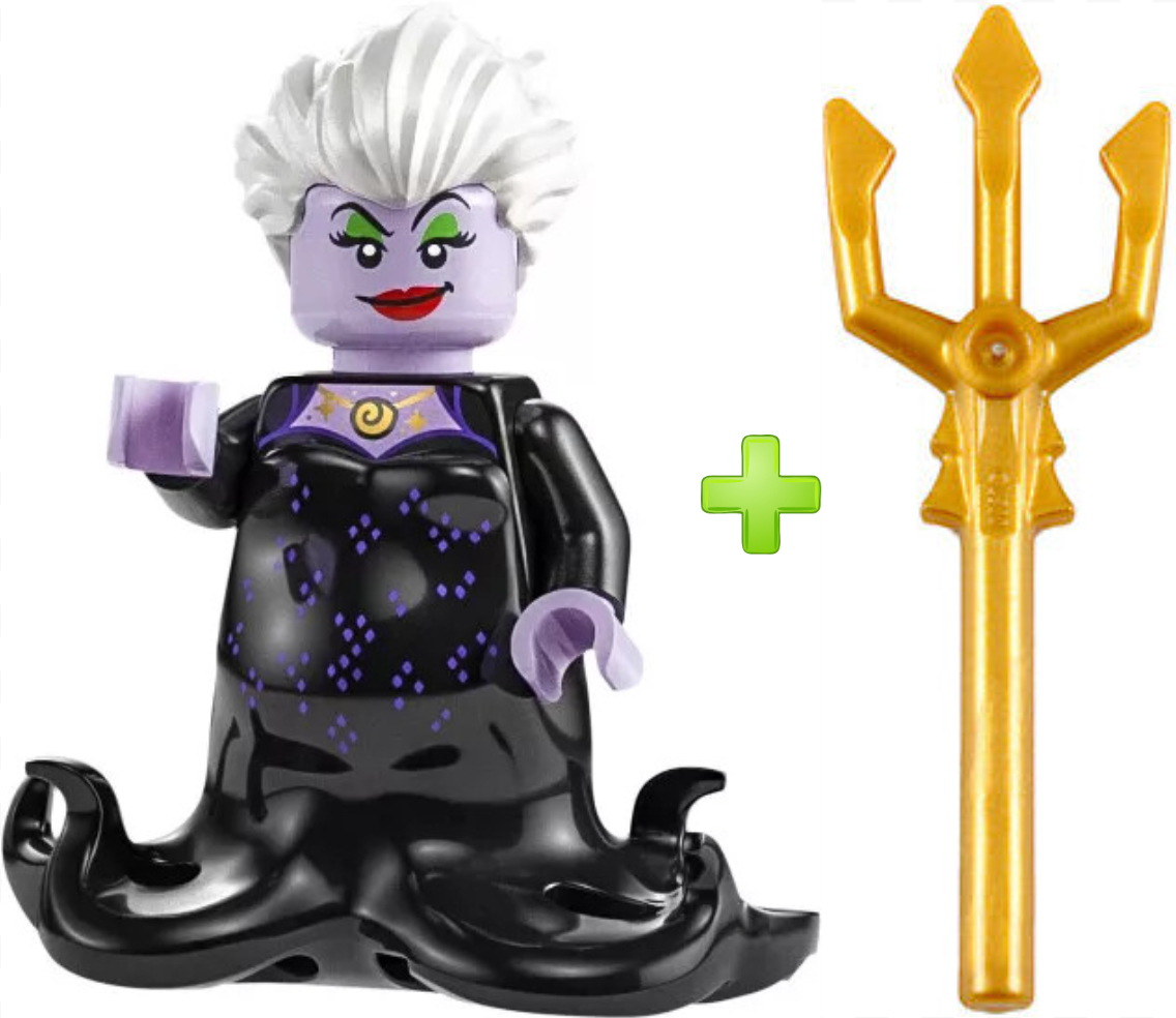 LEGO Ursula Minifigure Sea Witch Disney 43225 The Little Mermaid