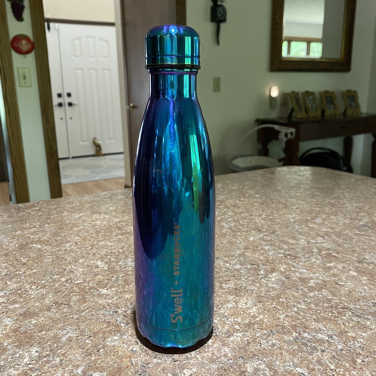 弁当箱・水筒 Starbucks Swell Stainless Steel Tumbler Starbucks Swell Blue Purple Iridescent Stainless Steel Water