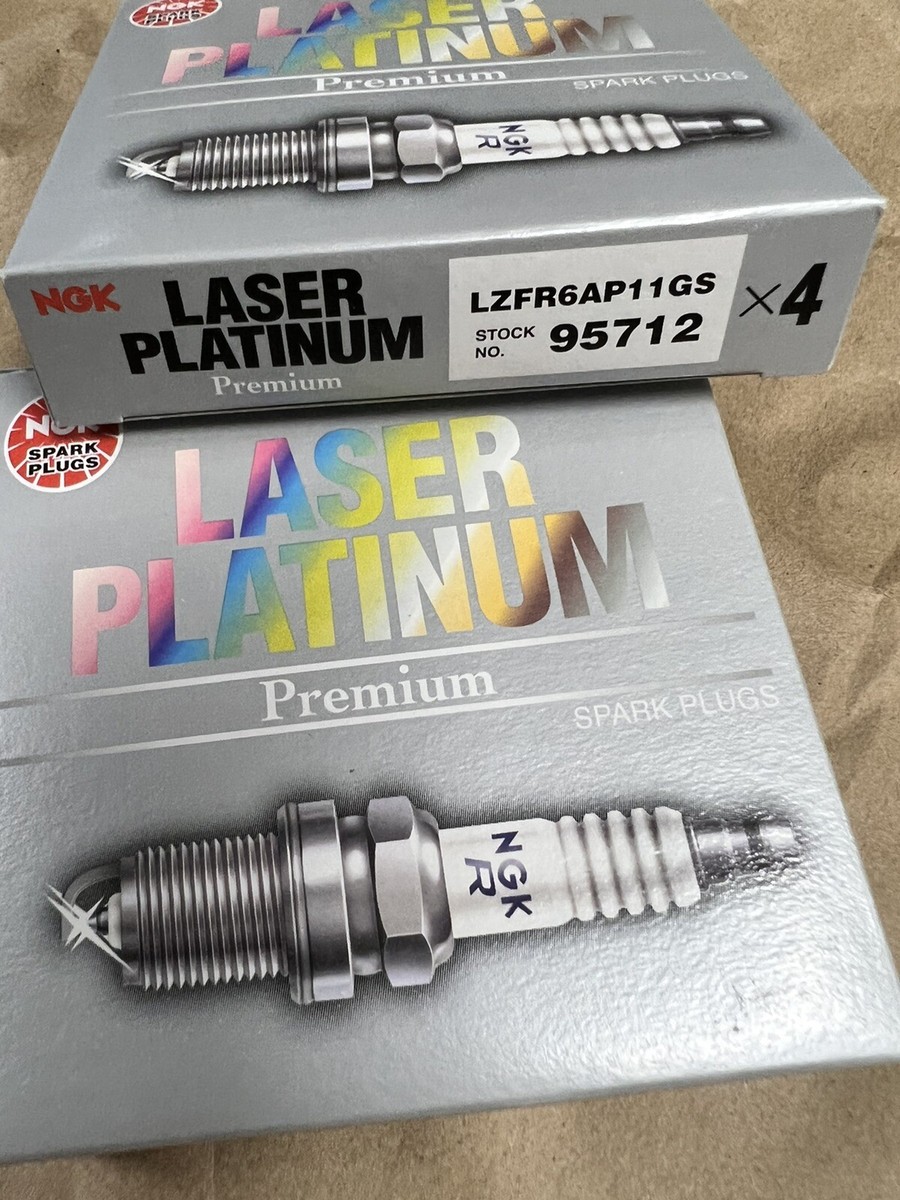 6 NEW OEM Performance Spark Plugs - LZFR6AP11GS / 12120037663