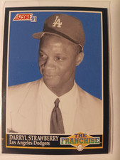 DARRYL STRAWBERRY DODGERS 