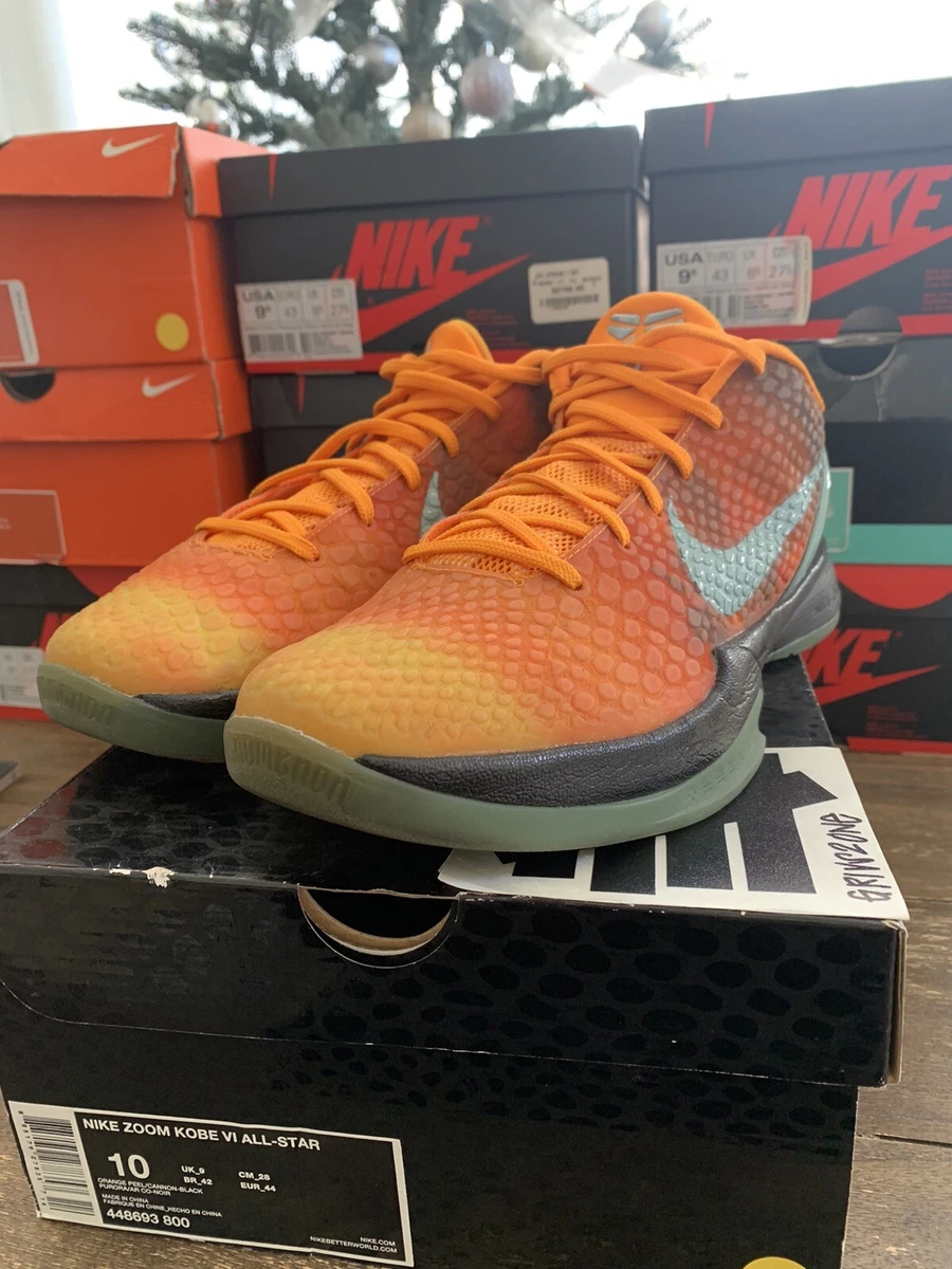 Nike- Zoom Kobe 6 VI ASG Orange County “Sunset” x 100% Authentic x