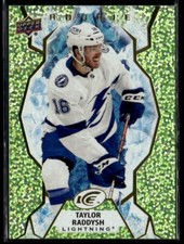 2021-22 Upper Deck Ice Green Parallel Taylor Raddysh Rookie #132