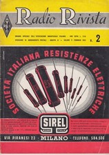 RADIO RIVISTA - N°2 - Febbraio 1952 - Società Italiana Resistenze Elettriche