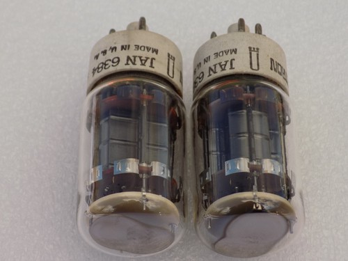 Various JAN 6384 Tubes/ Used,Untested (Lot of 6pcs) - Picture 22 of 23