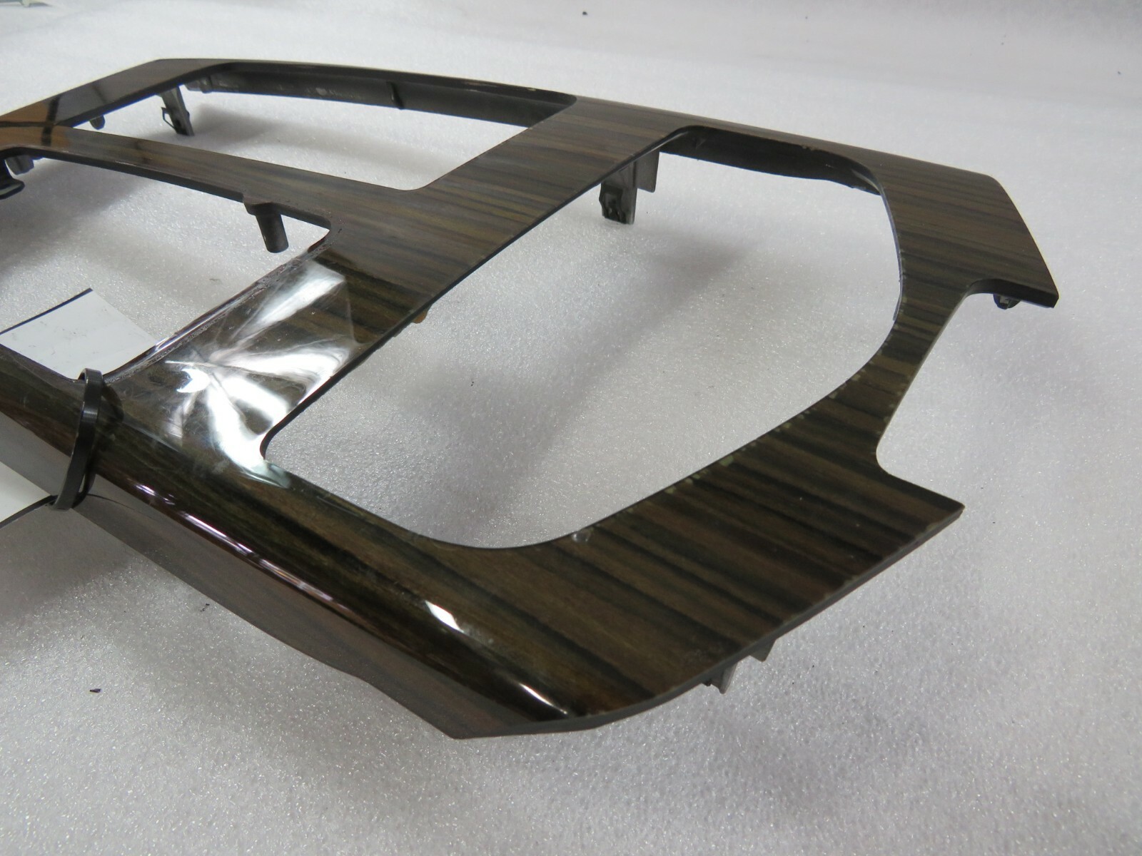 Maserati Ghibli, Center Console Bezel, Wood, Used, P/N 670011353