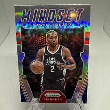 2021-22 Panini Prizm - Mindset Silver Prizm #14 Kawhi Leonard