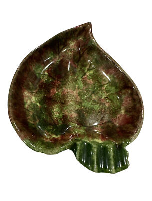 Jamesons Capistrano Vintage Leaf Ashtray. Beautiful Colors