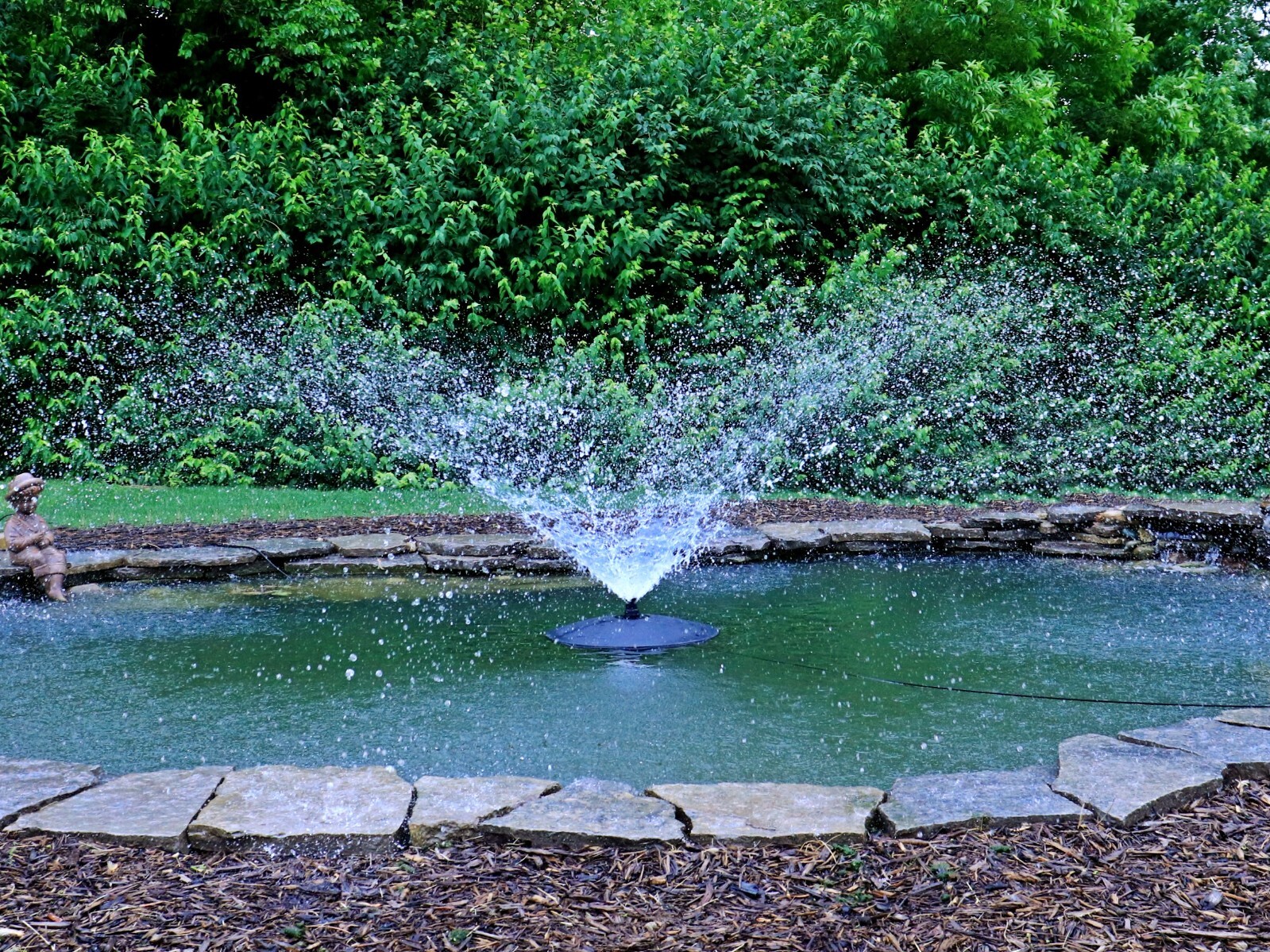 Custom Pro FT 6000 Floating Pond Fountain & Aerator KitWater Gardens