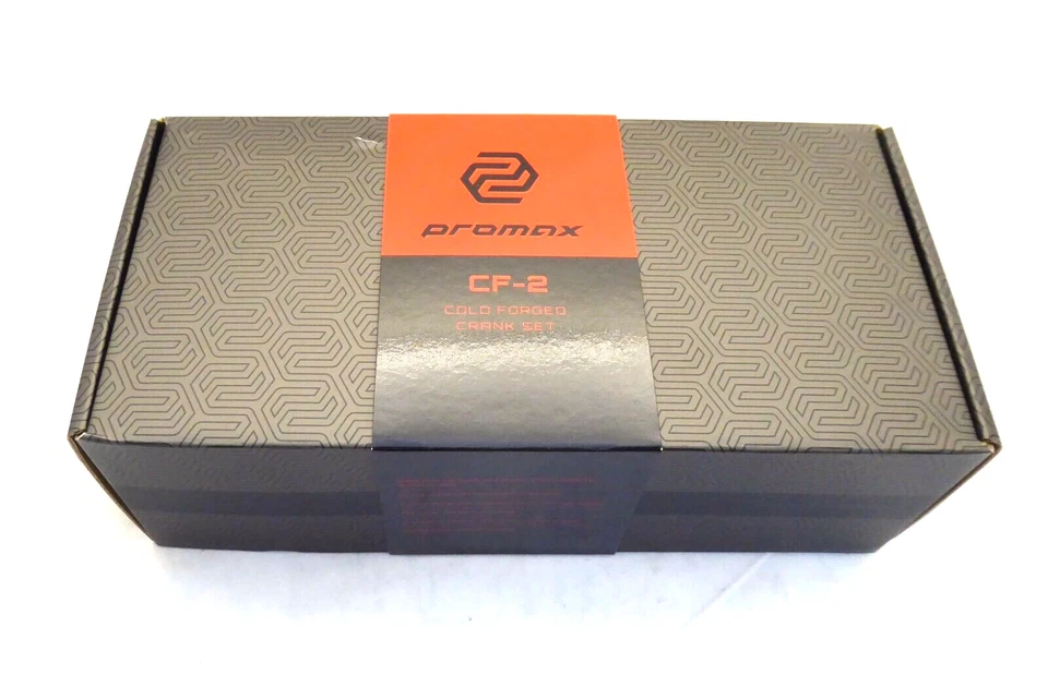 Juego de bielas Promax CF-2 170 mm, husillo de 24 mm, 2 piezas, 68 mm inglés BB incluido, azul Foto 2 de 3