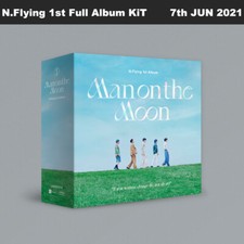 N.Flying Man on the Moon 1st Full Album KHINO AirKiT+Photocard+Etc+Tracking Num