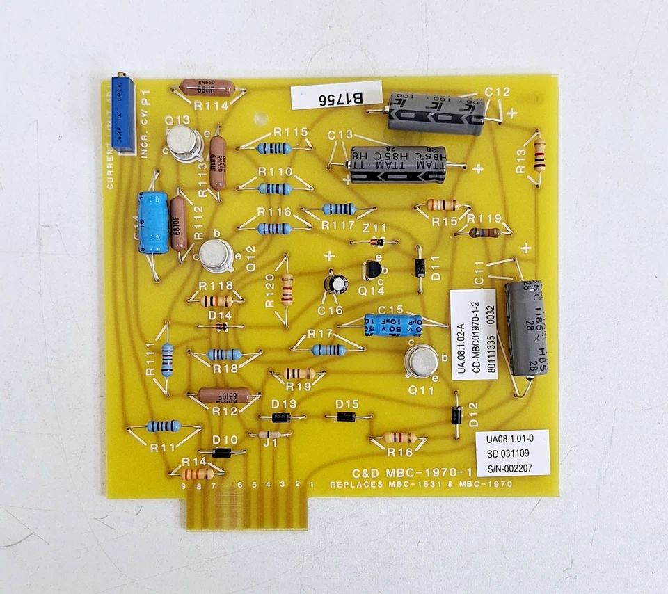 C&D Technologies MBC01970-1 Rev 2 Board Control for Limiting Current - Image 3 of 4