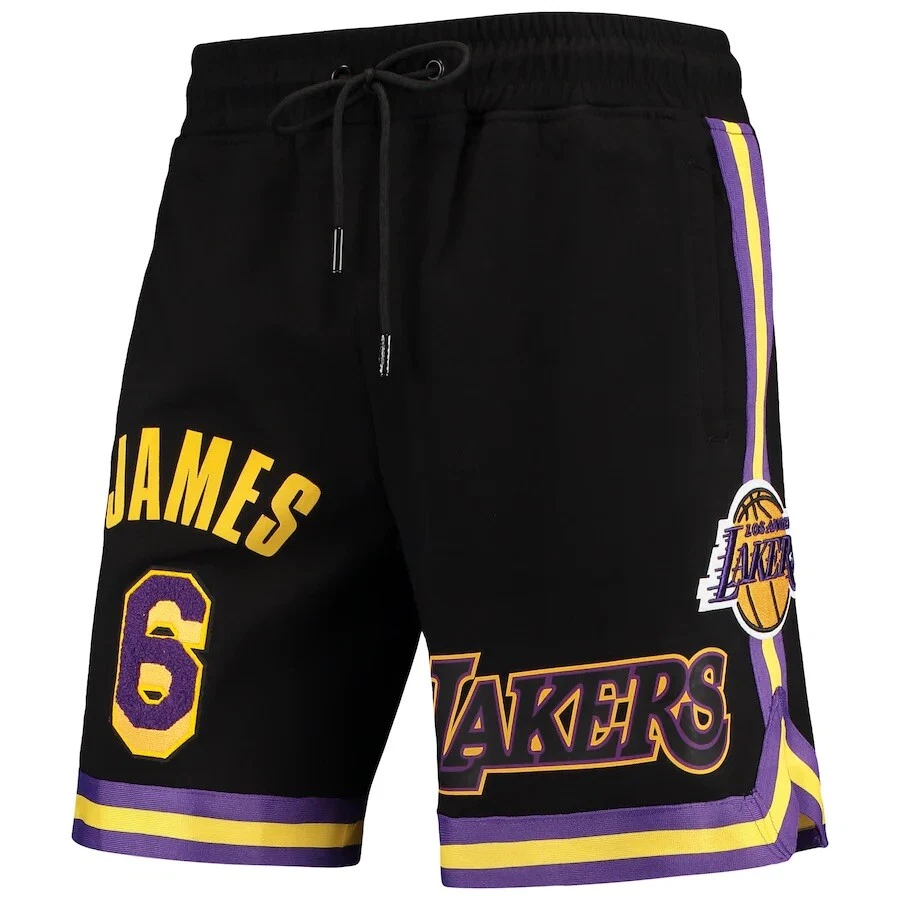 LeBron James Los Angeles Lakers Pro Standard Player Replica Shorts