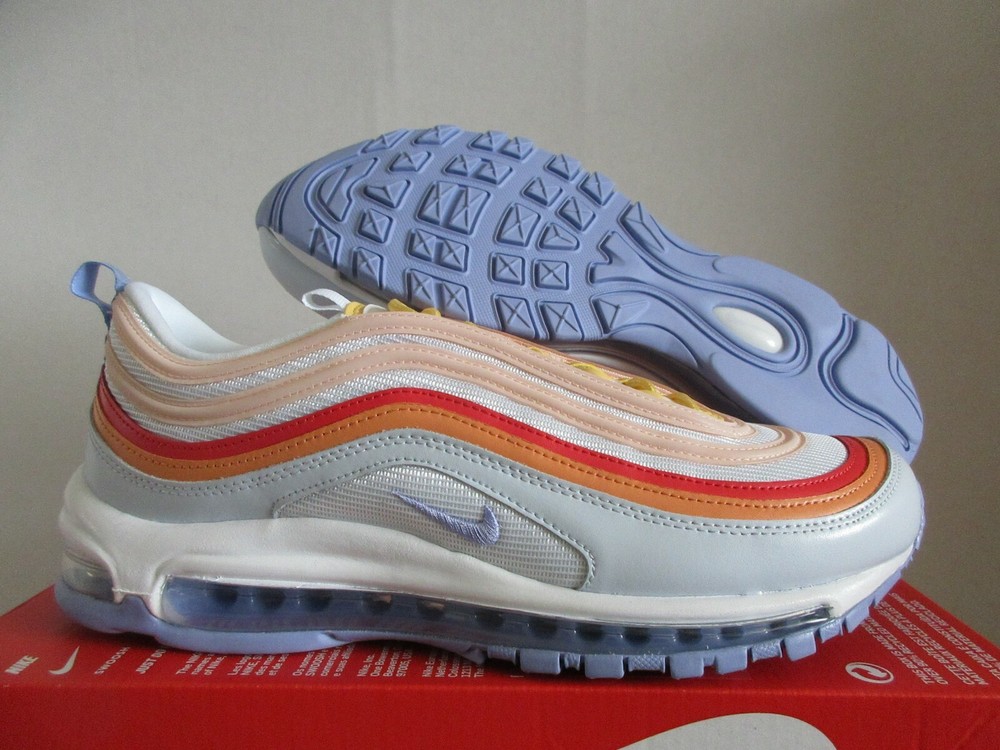 Nike Air Max 97 Football Grey Thistle Women's Size 12 Men's 10.5 CW5588-001