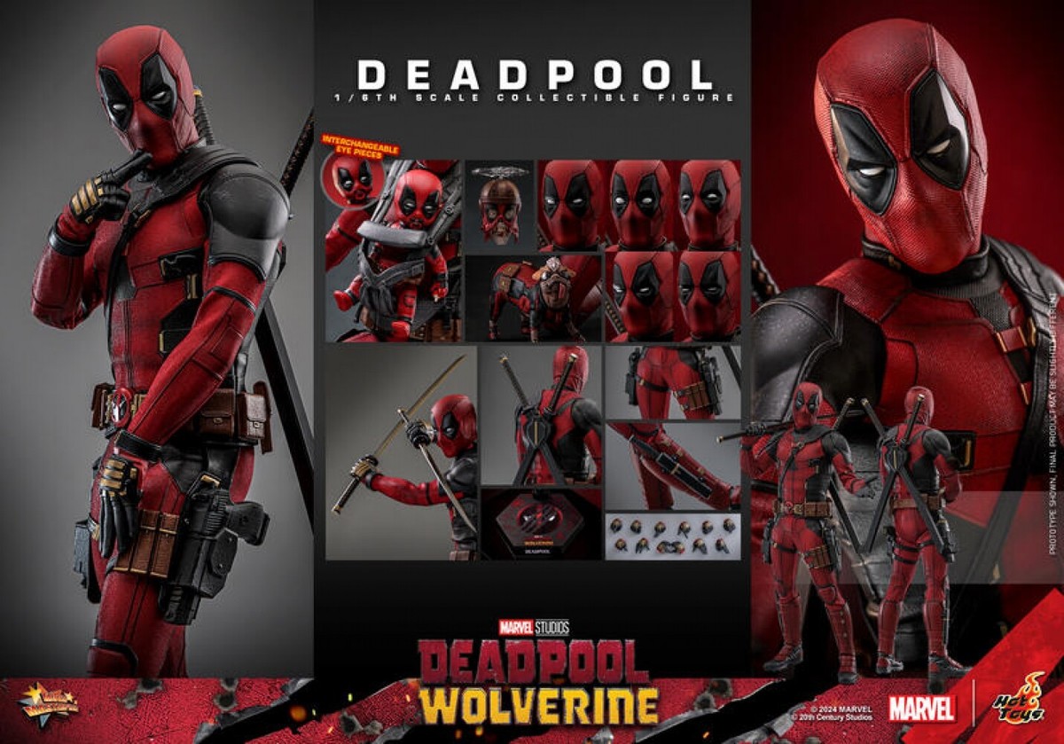 hottoys deadpool 1/6スケール デッドプール＆ウルヴァリン Hot Toys Marvel Deadpool & Wolverine Deadpool MMS746 1/6 Disney
