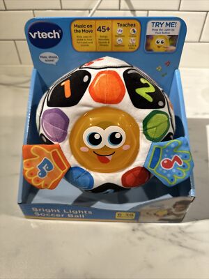 NEW VTech 5091 Bright Lights Soccer Ball 6-36 months Baby Toddler Learning Toy
