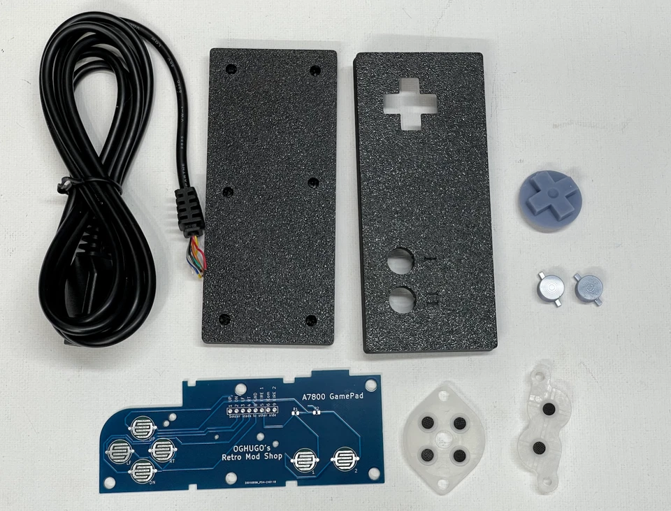 2 Button Gamepad Controller Joystick Works with Atari 2600+ Atari 7800 Free Ship - Image 2 of 4