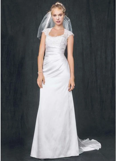 David's bridal keyhole clearance dress