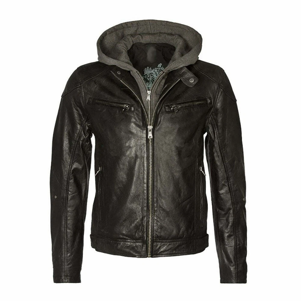 Mauritius Men's Biko Moto Leather Jacket