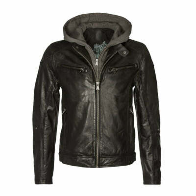Mauritius Men's Biko Moto Leather Jacket