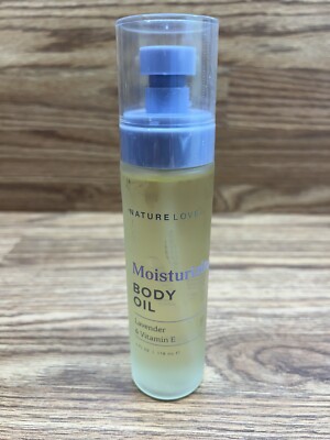 Nature Love Lavender & Vitamin E Moisturizing Body Oil 4 fl oz New