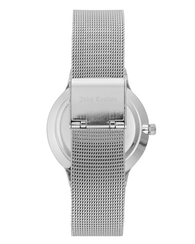 Juicy Couture ‘Black Label’ Quartz Wristwatch Silver Rhinestone Dial JC/1128 - Picture 3 of 4