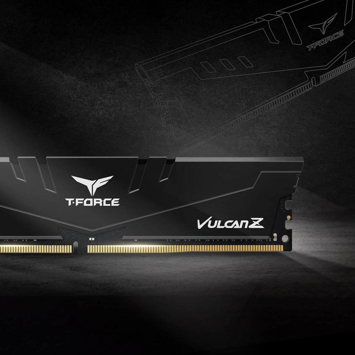Team T-force Vulcan Z 16GB (2 x 8GB) PC4-25600 (DDR4-3200) Memory