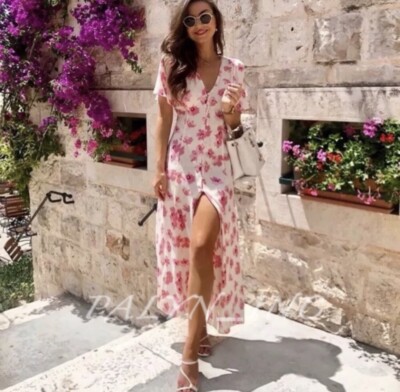 ❤️ LAST size M ❤️NWT ZARA FLORAL PRINT DRESS 2624/445 | eBay ❤️ LAST size M ❤️NWT ZARA FLORAL PRINT DRESS 2624/445 | eBay